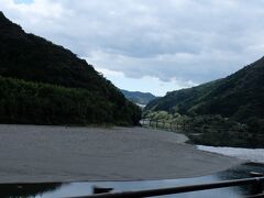 名越の沈下橋　通過・・