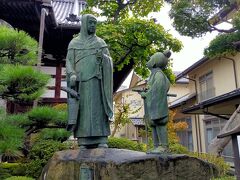 印象に残ったのは西光寺の父道人と息子石堂丸の悲しいお話。御本尊はこの親子の2体の地蔵尊です。