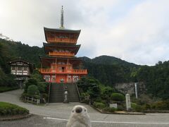 こちらは青岸渡寺に属する三重塔と、那智大滝。

那智大滝はそれ自体がご神体なので、この構図自体も神仏習合を表すものとされています。

ゴエモン「フォトジェニックだね。」