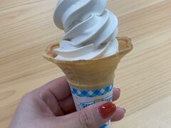 翌朝は駅前の「にぎわい特産館」へ。
お土産に栗きんとんを1個ずつ買えていろんなお店の食べ比べが出来るのは嬉しい。

くりきんとんソフトクリーム。美味しかった。