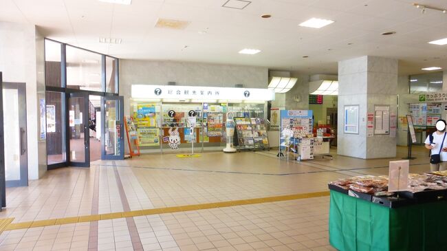 別府駅の構内です。