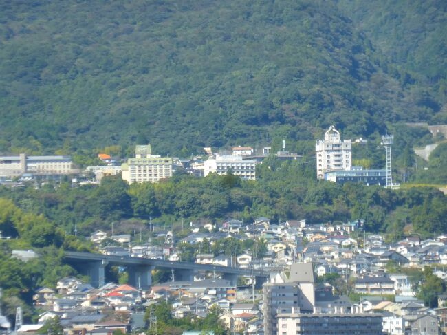 大分道別府ＩＣ周辺にある各温泉ホテルです。