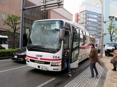 10:40　12分遅れで長野駅に着きました。（バスタ新宿から３時間55分）