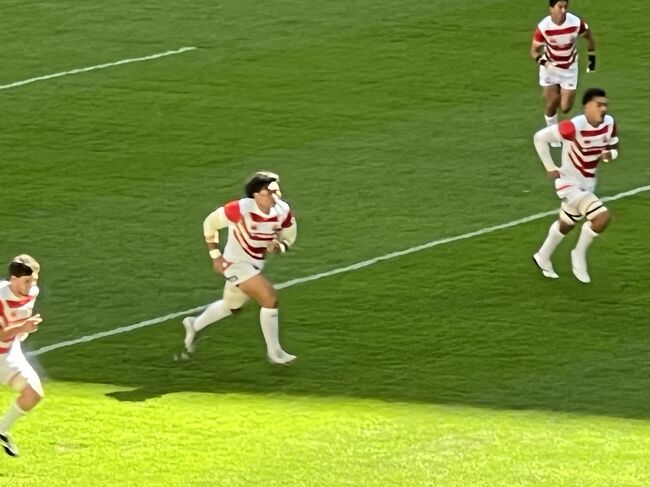 【ジャージ付　値下しました】ラグビー　フランス代表戦　ペア　豊田スタジアム リポビタンDチャレンジカップ 2024 @豊田スタジアム JAPAN XV