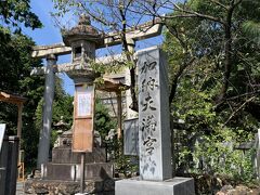おそば屋さんからもう一箇所神社へ。
歩いて２０分ほどの所にある『加納天満宮』。
【加納天満宮】
https://www.kanotenmangu.com/