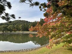 紅葉もきれいな浄土庭園