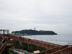 江ノ島がよく見えます
横浜に住んでいた頃(25年ぐらい前)は、よくこの沖で釣り(船釣り)をしていました