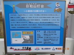 日和山灯台に行ってみました。海上保安庁の管轄だそうです。