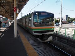 JR小山駅のが快速が止まるので、夜遅く帰るときはそっちのが良いけど、今回は快速の通過してしまう野木駅から出発しました