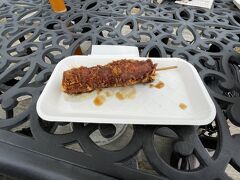 明治村　食道楽のコロツケー

串カツを最後に食べて帰ります