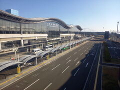 仙台空港です。天気が良くて気分爽快です。