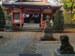 道路を挟んでのこちらは
山中浅間神社
狛犬さんが3連チャンでお迎えしてくれます。