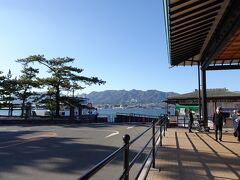 宮島旅客ターミナルを出まして、宮島桟橋広場
ここには平清盛像がありますが、後ほど・・
