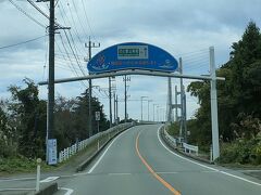 「能登島大橋」を渡って