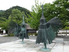 鷺舞の像