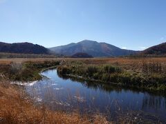 下ノ大堀川……春の水芭蕉群落の面影はありません。