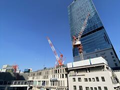 工事中の渋谷駅.
一体いつ完成するのやら