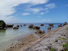 保良漁港の浜