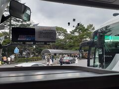 軽井沢駅
アウトレット側のバスターミナルからホテルの送迎バスがでている