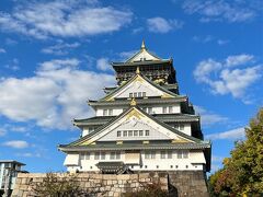 現在の天守閣は、大坂夏の陣で焼失後、徳川家が再築した天守台の上に昭和に鉄筋コンクリートで作られたもの。
当時の材料、工法で現代の建築基準をクリアできるわけもないので致し方のないところ。
秀吉が築いた天守閣は今の位置よりずっと東側だったようだ。