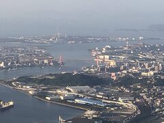 まだ日が沈む前の風景。