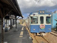 14:27、銚子駅を出て22分、終点の外川駅に到着しました