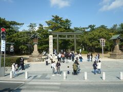 出雲大社 勢溜の大鳥居