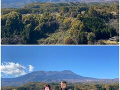 開田高原の絶景ポイントからの御嶽山です。