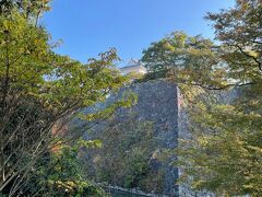 まずは伊賀上野城へ
おそらくこの城の一番の見どころであろう高石垣
大阪城と日本で一、二を競うものだとか