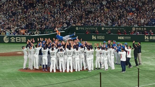 2022年11月 東京ドーム・鎌ケ谷スタジアム野球観戦記♪杉谷選手