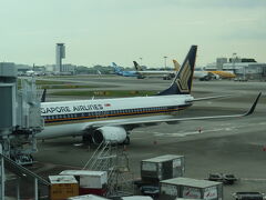 シンガポール航空114便クアラルンプール行に搭乗してマレーシアへ。機材はB737-800 9V-MGMで旧シルクエアからの移籍機です。