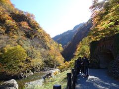 目指していた清津峡渓谷トンネルの入口に到着。