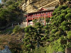 １５：３０　館山「大福寺 崖観音」

私は３月に登ったけど
６年前は工事中で登れなかったので再訪


