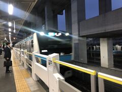6時20分発の京浜東北線南行で東十条駅を出発。