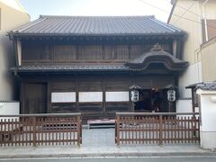 舞坂宿の遺構、脇本陣跡。往年の姿が忠実に非常によくわかります。