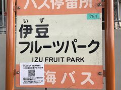 次は伊豆フルーツパークで昼食と買い物タイムです。

全国旅行支援が始まってからは、ツアーバスは満席だし、どこへ行っても混雑していますが、今回の伊豆フルーツパーク内は異常な混雑でした。
路線バスで行った訳ではありませんが、あまりに混雑していて写真が撮れなかったので、こちらを撮影しました。


