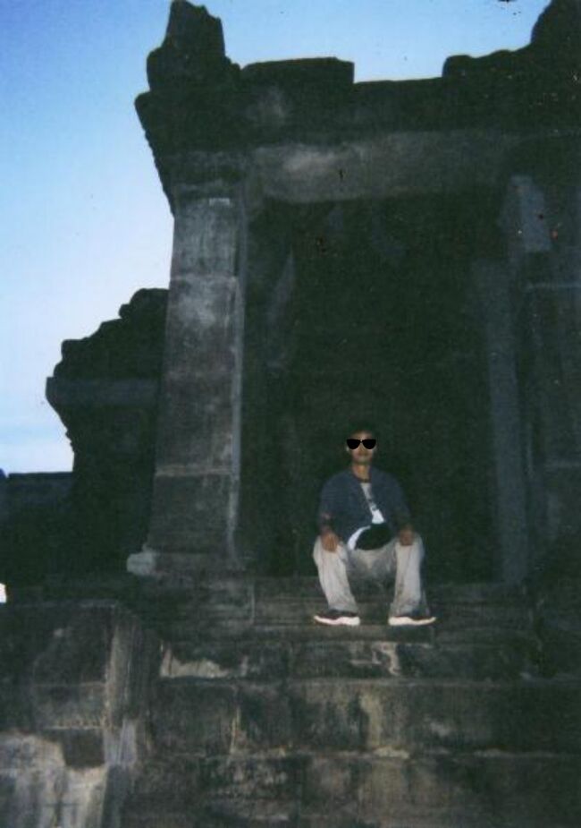 アンコール・ワットからの眺めを楽しみました。