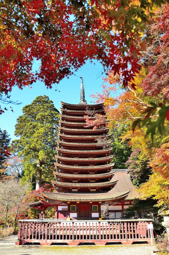 あをによし 多武峰～明日香逍遥③談山神社（十三重塔・東殿