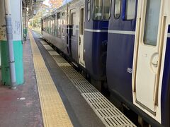 上越線遅延
全部遅れてるから、予定の列車を待つのが一番早いと駅員さん

いつ来るかわからないけどホームへ行ってみると