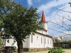 致道館から徒歩３分　

明治時代に建設された
カトリック鶴岡教会天主堂