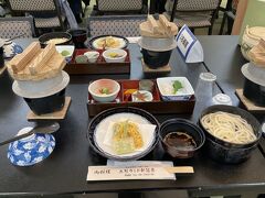 阿波の土柱で昼食