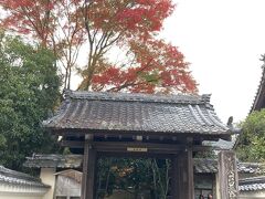 【宝筐院】
　宝筐院は清涼寺の南西の角の正面にあるお寺で、紅葉の時期だけ拝観ができる紅葉の名所です。