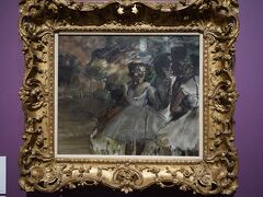 エドガー・ドガ 「舞台袖の3人の踊り子」 1880?1885年頃　国立西洋美術館