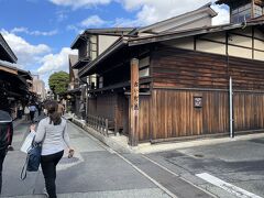 高山の古い町並み