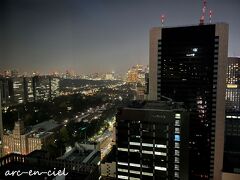 ホテルへ戻り、東京の夜景を眺めながら、眠りにつきました。