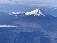 Ａ席でしたが、富士山がくっきり見えました。