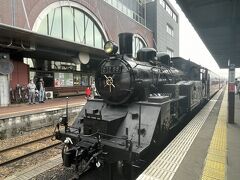 11:03、真岡駅に停車