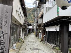 美保神社の鳥居の所にあり、ちょっと分かりにくい