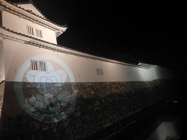 京都と違って、人も少ないし、照明も少な目。