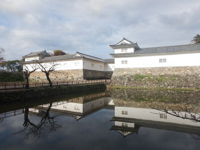 一休の特典で、チェックアウトが１２時。<br />なんで、部屋に荷物を置いたまま、観光にでかけます。<br /><br />彦根城二の丸佐和口多聞櫓。<br />１７６７年に火事で焼失し、１７７０年頃に再建されたものです。<br />再建時期がめちゃ古いですよね。